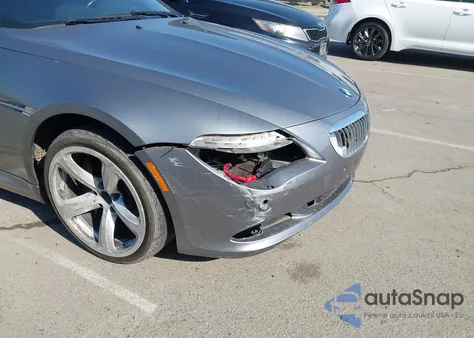 2009 BMW 650I из США, поврежденный, VIN WBAEA53539CV92655